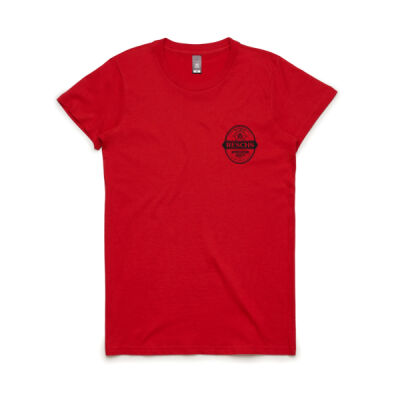 Women's T-shirt with Black RAS logo (4 WEEK TURNAROUND) Thumbnail