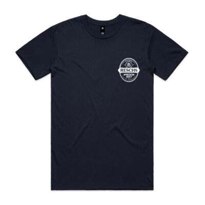 Men's T-shirt with White RAS logo (4 WEEK TURNAROUND) Thumbnail