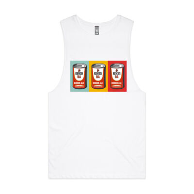 Pop Art - 3 Red Can Singlet (4 Week Turnaround) Thumbnail