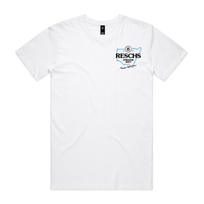 Men's White T-Shirt with new RAS logo (4-week turn around) Thumbnail