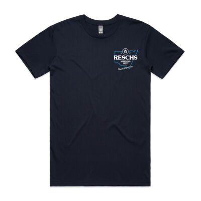 Men's Navy T-Shirt with new RAS logo (SAME DAY PRINT SERVICE) Thumbnail